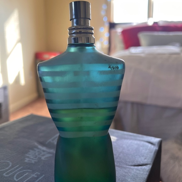 Jean Paul Gaultier Le Male Teal and Black Striped - Picture 3 of 3